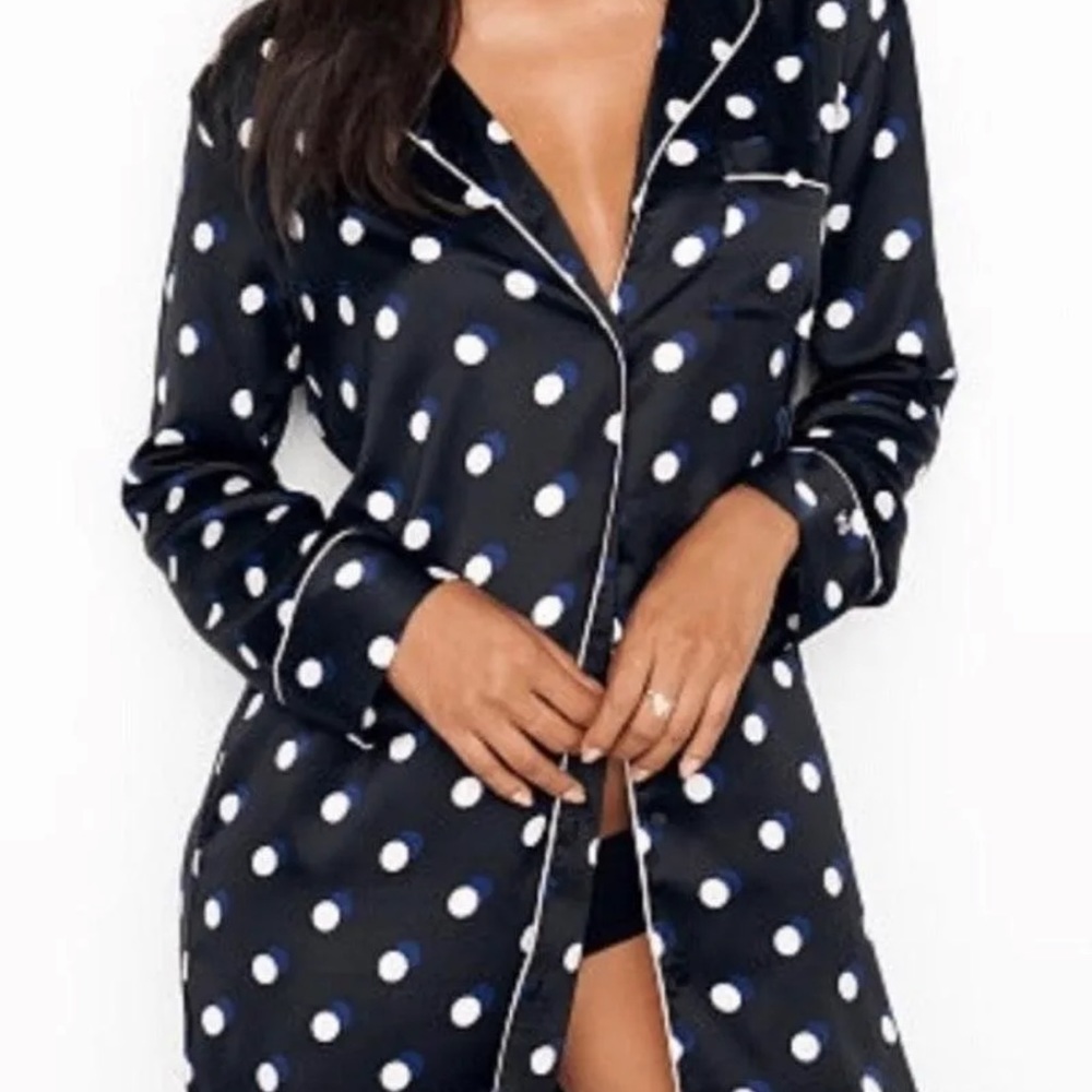Victoria Secret Satin Sleep Shirt